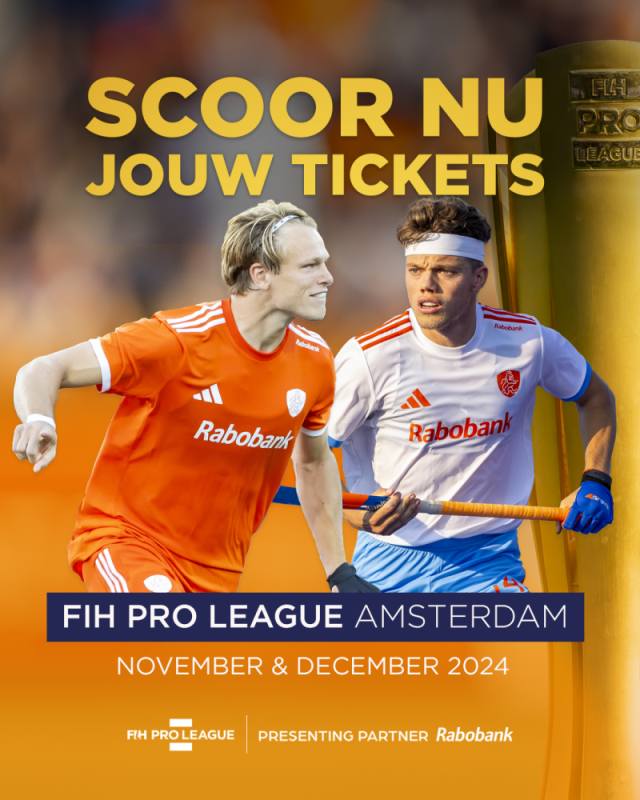 Kom de OranjeHockey Heren aanmoedigen! Nieuws afbeelding